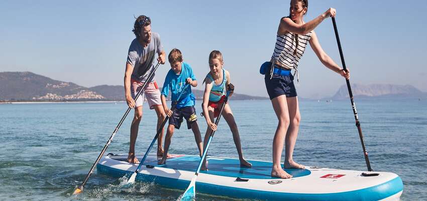 group paddleboard hamptons yacht
